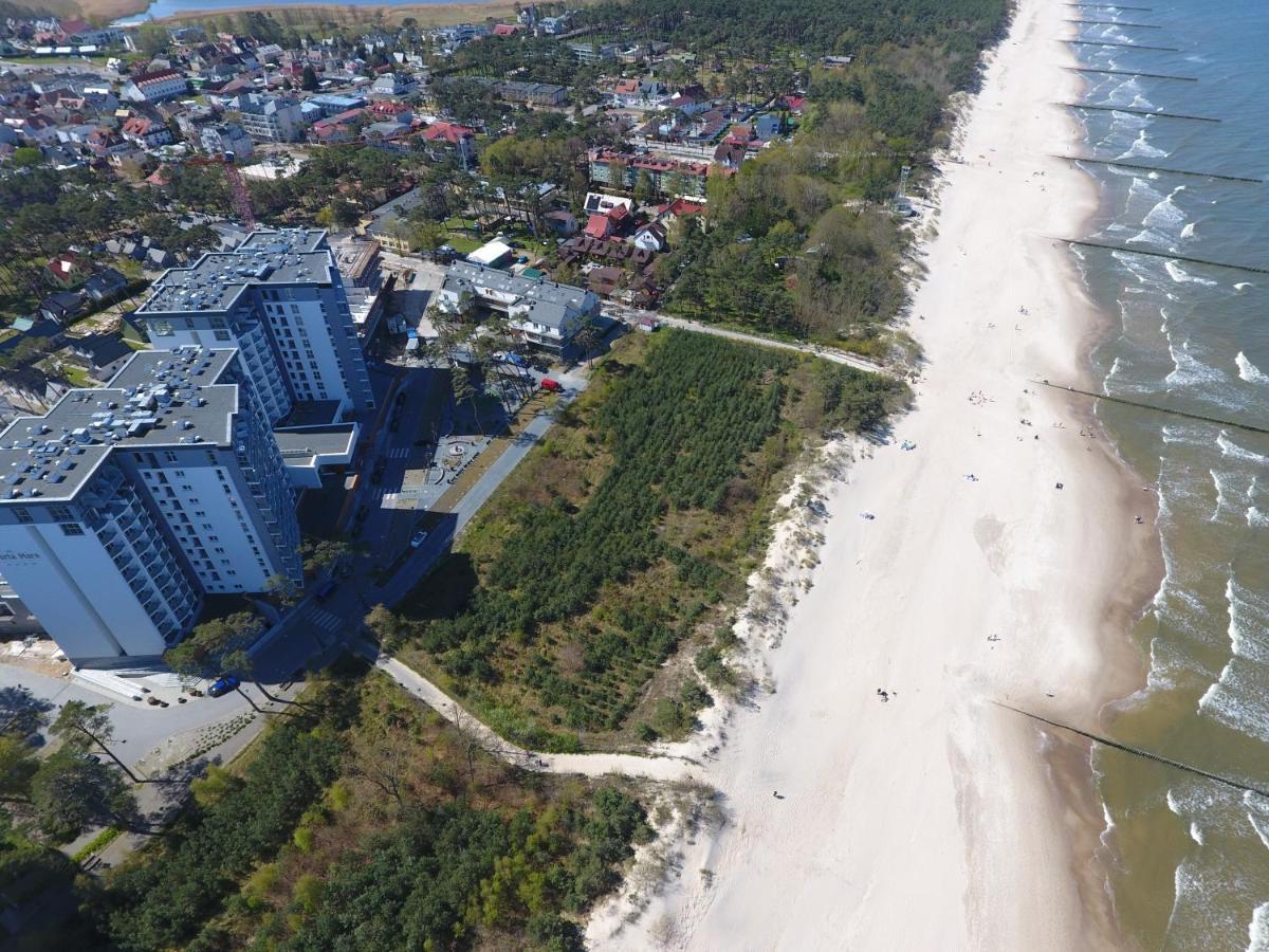 Przy Plazy Studio Z Widokiem Na Zalew Porta Mare 11-Te Pietro - Apartament 293 Dziwnówek Buitenkant foto