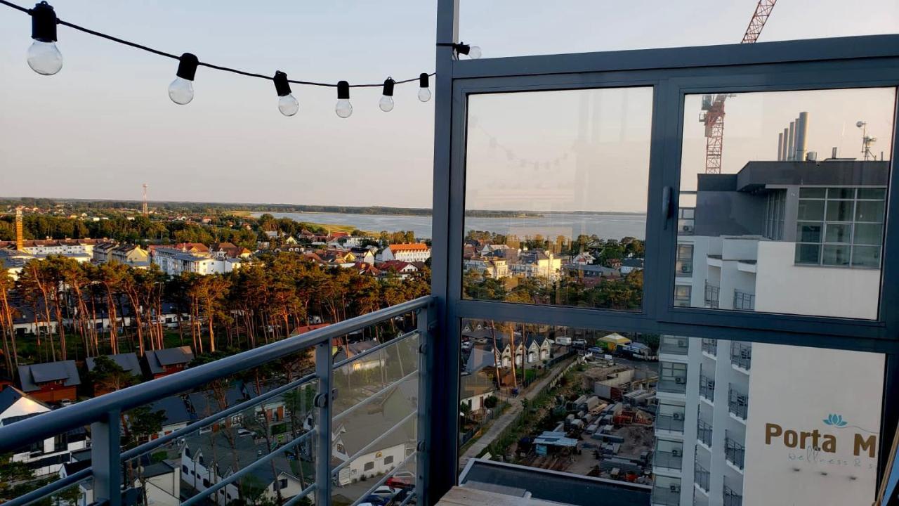 Przy Plazy Studio Z Widokiem Na Zalew Porta Mare 11-Te Pietro - Apartament 293 Dziwnówek Buitenkant foto